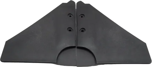 Miniatura 4 de Estabilizador de hidroplano Doel-Fin para motores fuera de borda y accionamientos Sterndrives PA66 de 5 a 150 CV, color negro