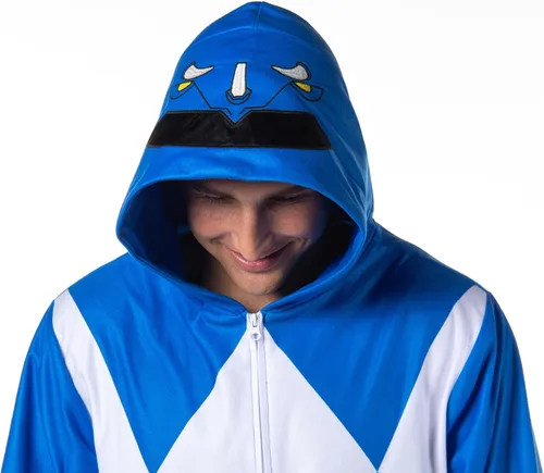 Miniatura 2 de INTIMO Power Rangers - Traje de pijama de una pieza para hombres y mujeres