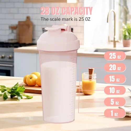 Miniatura 4 de 2 botellas agitadoras para mezclas de proteínas, botella mezcladora de proteínas, para batidos de proteínas súper cremosos de fitness, tazas