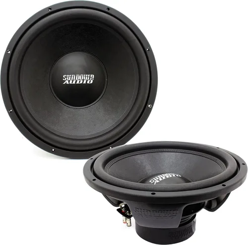 Miniatura 2 de Sundown Audio Par de subwoofer E-15 V.3 D4 de 15 pulgadas, 500 W, RMS Dual 4-Ohm serie EV.3