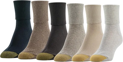 Miniatura 62 de GOLDTOE Calcetines clásicos para mujer, multipares