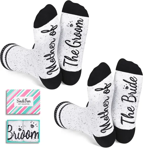sockfun Mother of The Groom Bride Gifts - Bridesmaid Gifts Maid of Honor Proposal Gifts