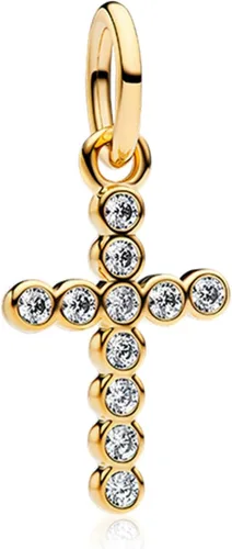 Miniatura 47 de Dijes de plata de ley 925 con diseño de oso dorado para mujer, pulseras y collares, regalos para familiares y amigos, 3 piezas/paquete