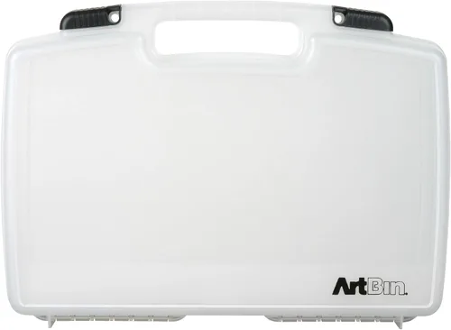 Miniatura 2 de ArtBin 6972AB - Estuche para transporte de pinturas de 10 pulgadas (25,4 cm) con vista rápida, organizador portátil para arte y manualidades