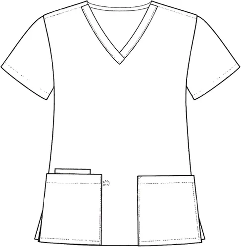 Miniatura 4 de GT Performance Uniforme médico de enfermería impreso para mujer Zinnia