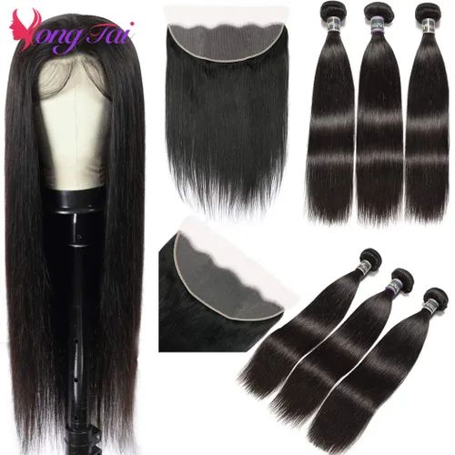 Miniatura 2 de Extensiones de cabello, liso, malasio, calidad 9A