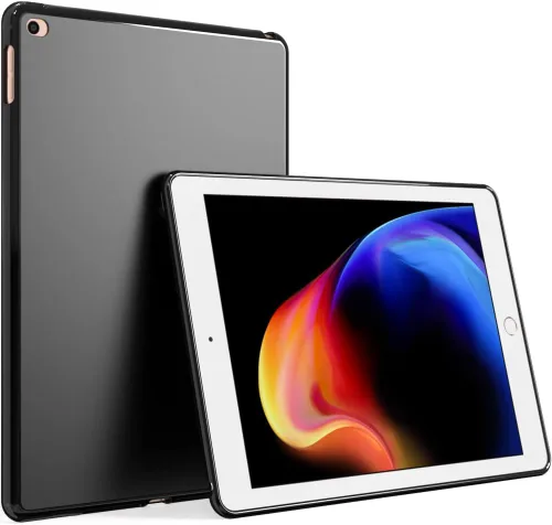 Miniatura 11 de Puxicu Funda para iPad mini 1 2 3, diseño delgado mate TPU goma suave TPU cubierta protectora para 7.9 "iPad mini funda 1ª 2ª 3ª generación, negro