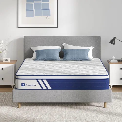 Miniatura 14 de Avenco Queen Mattress, Hybrid King Size Mattresses in a Box, Colchones Twin TXL Full Size Mattress