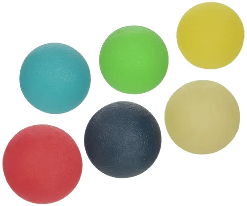 Cando, pelota circular para ejercicio de mano, 6 piece set, 1
