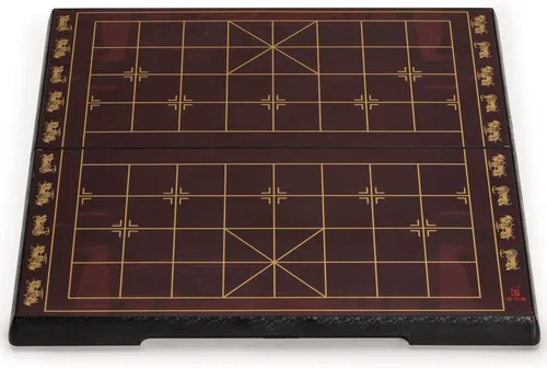 Miniatura 7 de Yellow Mountain Imports Ajedrez Chino (Xiangqi) Juego de Mesa Magnético de Viaje (12.8 Pulgadas) con Piezas de Juego de Color Jade