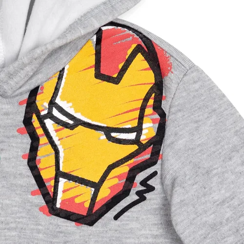 Miniatura 4 de Marvel Avengers Hulk Thor Spider-Man Basics - Sudadera con capucha para niños pequeños a grandes
