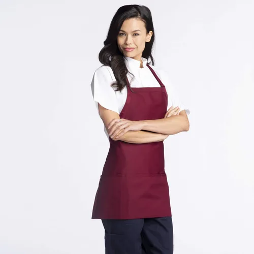 Miniatura 3 de Uncommon Threads Delantal unisex ajustable de 3 bolsillos para restaurante