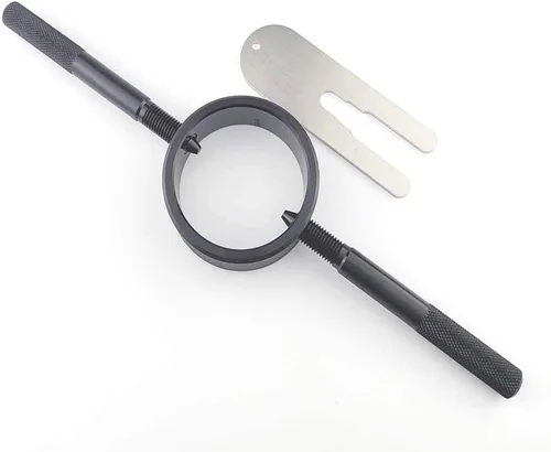 Miniatura 5 de Kit de herramientas de compresor de resorte de horquilla universal para motocicleta, funciona con la mayoría de horquillas invertidas (USD)
