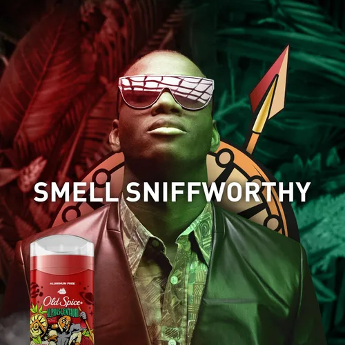 Miniatura 5 de Old Spice Desodorante sin aluminio para hombres, protección contra olores 24/7, frescura 24/7 y aroma duradero, se pone transparente, Alphascentauri