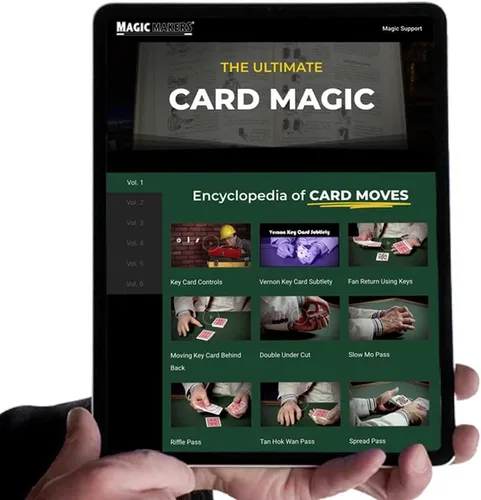 Miniatura 4 de Magic Makers Ultimate Card Magic Kit 170 efectos de cartas con cubierta de pelacicicletas