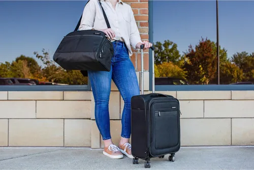 Miniatura 54 de Samsonite - Equipaje ligero y suave de la colección Ascella 3.0, con ruedas giratorias, Negro