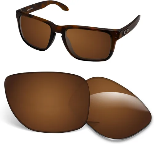 Miniatura 4 de Lentes de repuesto de 0.069 pulgadas compatibles con gafas de sol Oakley Holbrook XL OO9417, resistentes a los arañazos y a los impactos Espejo azul
