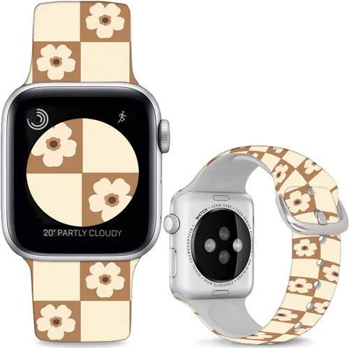 Miniatura 14 de Correas de reloj de silicona suave compatibles con Apple Watch de 1.496 in 1.575 in 1.614 in 1.654 in 1.732 in 1.772 in 1.811 in 1.929 in Ultra 2