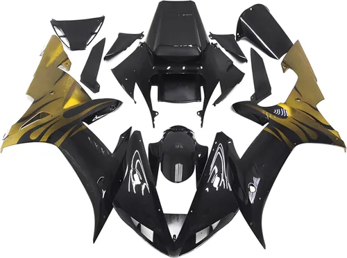 Miniatura 8 de Sportfairings Carenados de motocicleta para Yamaha R1 2002 2003 para YZF1000 02 03 Kit de carenado de plástico ABS Kit de carenado de inyección