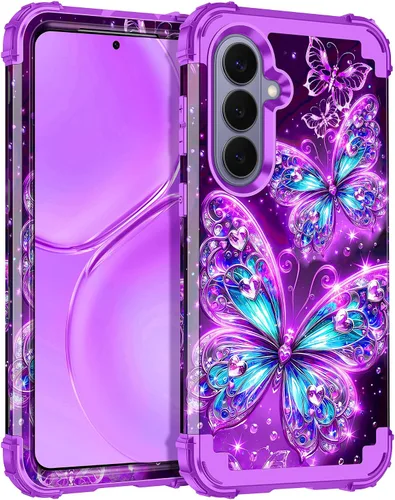 Miniatura 61 de Casetego Funda para Galaxy A16 5G, Tres Capas de Alta Resistencia Robusta a Prueba de Golpes, Protección Completa Rugosa de PC Duro + Parachoques