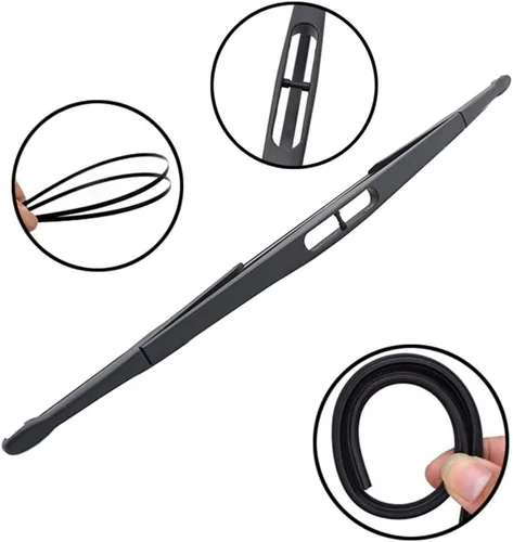 Miniatura 4 de 3pcs Wiper Front & Rear Wiper Blades Set Kit Compatible with Opel Zafira A 1999-2005 Windshield Windscreen Window Brushes 24"+22"+16