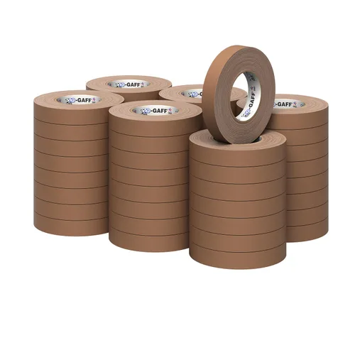 Miniatura 11 de Cinta Pro Gaff Gaffers de 1 pulgada de longitud de 55 yardas de longitud, color azul eléctrico mate. Cinta de alta resistencia de alta calidad