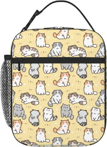 Miniatura 10 de Lonchera de béisbol con bandera estadounidense para hombres y mujeres, pequeña bolsa de almuerzo para oficina, trabajo, picnic, reutilizable, 15