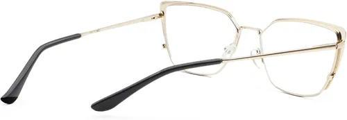 Miniatura 5 de Oversized Metal Frame Reading Glasses for Women,Fashion Cat Eye Ladies Readers