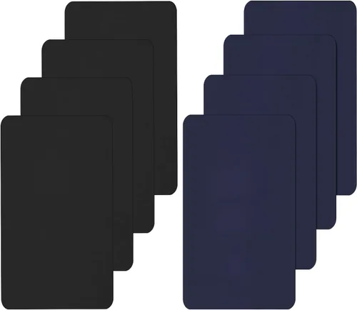 Miniatura 7 de 8 parches de reparación de nailon autoadhesivos, parches de reparación impermeables para ropa, chaquetas, tiendas, bolsas de ropa (7.9 x 3.9 in)