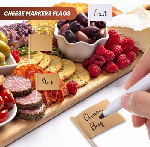 Miniatura 4 de Patelai Accesorios para tabla de charcutería, juego de cuchillos esparcidores de queso, utensilios de charcutería, cuchillo de mantequilla, mini