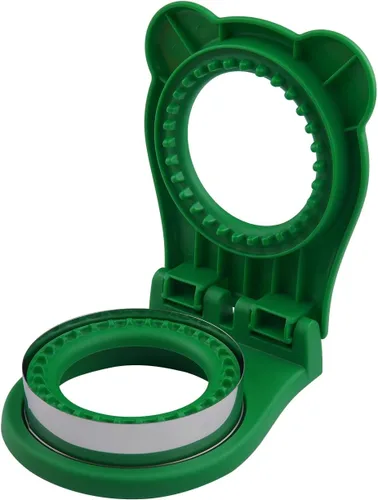 Cortador de sándwich verde – perfecto para sándwiches, galletas y creaciones de bricolaje, cortador y sellador de sándwiches, desoxidante de pan sin