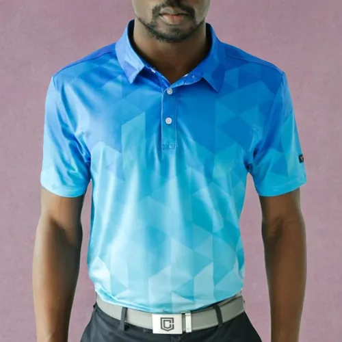 Miniatura 9 de YATTA GOLF - Camiseta polo de golf de alto rendimiento para hombre