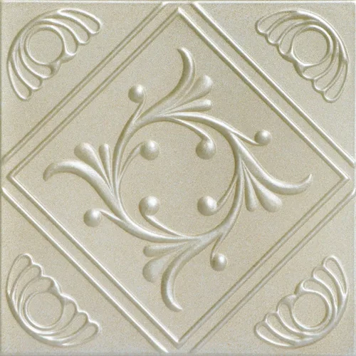 Miniatura 23 de À LA MAISON CEILINGS R02 Diamond Wreath - Azulejo de techo de espuma (21.6 pies cuadrados/caja), paquete de 8, color blanco liso