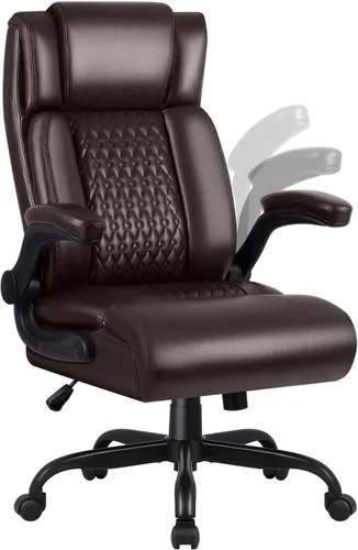 Miniatura 11 de OFIKA Silla de oficina, silla ejecutiva de oficina resistente con reposapiés, ergonómica, respaldo alto, sillas de juegos para computadora, oficina