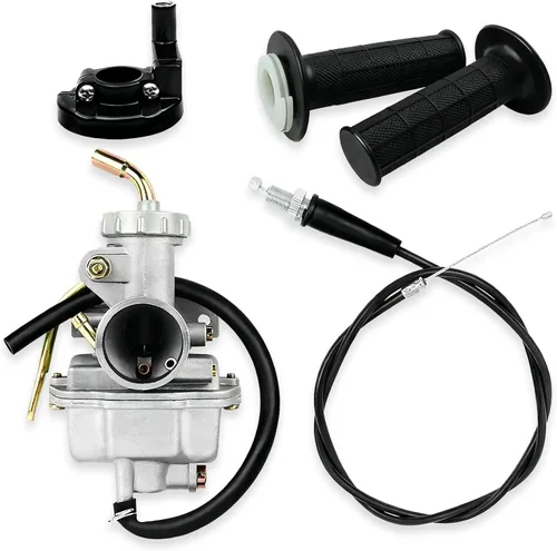 FLYPIG Carburador con cable de agarre del acelerador para Honda PZ20 XR50R XR70R XR75 XL80S XR80R XL75 XL70 SL70 Z50R XR100R TaoTao NST SunL Kazuma