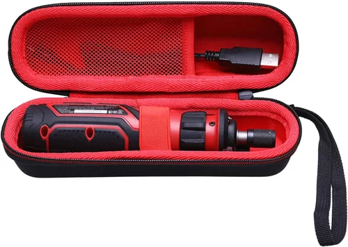 LTGEM - Funda rígida para SKIL SD561201 destornillador inalámbrico recargable de 4 V, bolsa de transporte protectora de viaje (solo estuche)