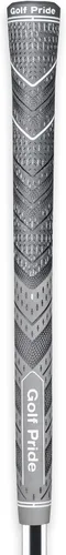 Golf Pride MCC Plus4 - Agarre híbrido para todo tipo de clima con mano inferior más grande, cordón de algodón cepillado y textura de guijarros
