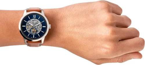 Miniatura 6 de Fossil - Reloj de pulsera automático y mecánico de estilo Townsman en acero inoxidable para hombre