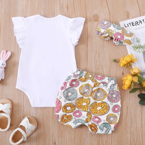Miniatura 5 de Traje de bebé niña de primer cumpleaños para niña traje de cumpleaños para niña traje de bebé dulce un body