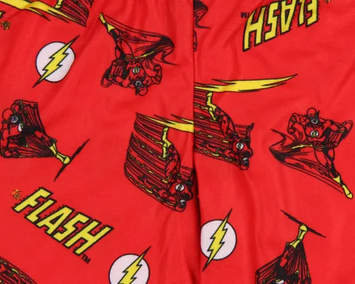 Miniatura 4 de DC Comics - Conjunto de pijama para niños pequeños con logotipo de Flash