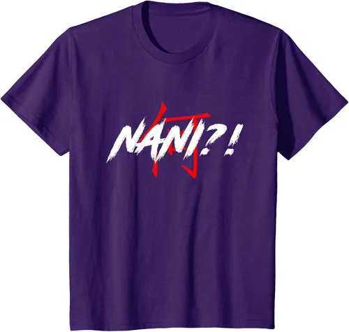 Miniatura 26 de Nani Meme Anime Japanese Camiseta, Negro, S