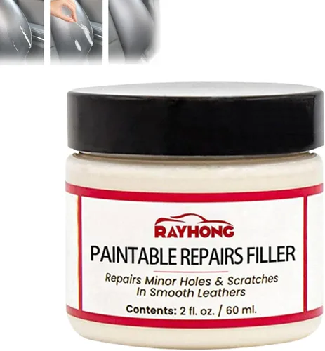 Alkyne Relleno de cuero, pasta de relleno de cuero, crema reparadora de relleno de cuero para automóvil, acondicionador restaurador de color de