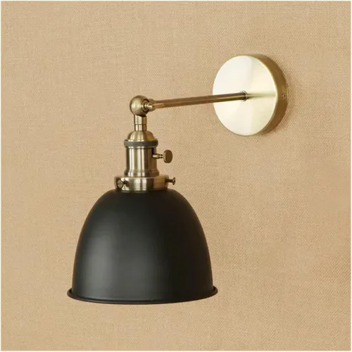 Miniatura 5 de Brass Black Retro LED Wall Light Fixtures Loft Industrial Vintage Arm Lamp Lamparas,Luxury Rojo