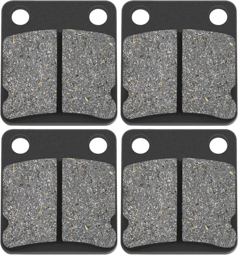 AHL Juego de pastillas de freno semimetálicas para Yamaha YFM400 YFM 400 Kodiak 1999-2006/YFZ350 YFZ 350 Banshee 1990-2006/YFM350 YFM 350 Warrior
