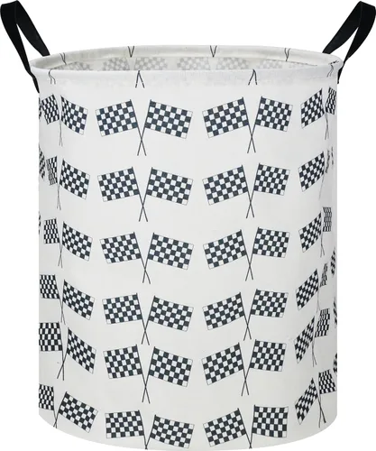 Miniatura 24 de CLOCOR Cesta de lavandería para niños, contenedor de almacenamiento de tela plegable, cesta de guardería para niños, cubo de juguetes para niños