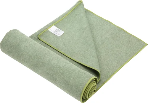Toalla para Esterilla de Yoga – Toalla de Yoga de Microfibra de Doble Cara – Toalla de Yoga Caliente Absorbente del Sudor Antideslizante – Ligera,