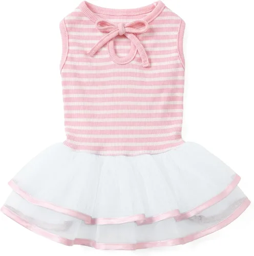 Miniatura 24 de Parisian Pet Chambray - Vestido para perro - Ligero sin mangas para perro, niña, talla XS Chambray en general