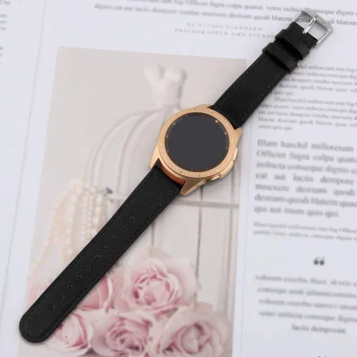 Miniatura 6 de Correas de cuero compatibles con Samsung Galaxy Watch 7 FE 6 5 4 Band 1.575 in 1.732 in, Watch 5 Pro 1.772 in/ 6 4 Classic 1.654 in 1.811 in 1.693
