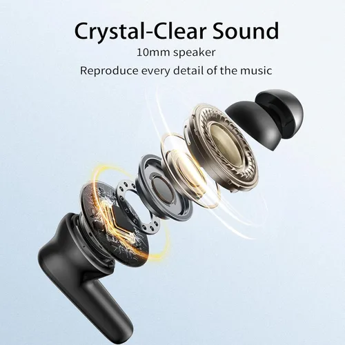 Miniatura 2 de Redpepper - Auriculares inalámbricos Bluetooth 5.3 60H de tiempo de uso. Auriculares con graves profundos y llamada clara. Con micrófono Negro