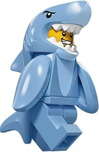 LEGO Shark Suit Guy #13 de 16, Minifiguras Serie 15 Set 71011SELLADO Embalaje al por menor